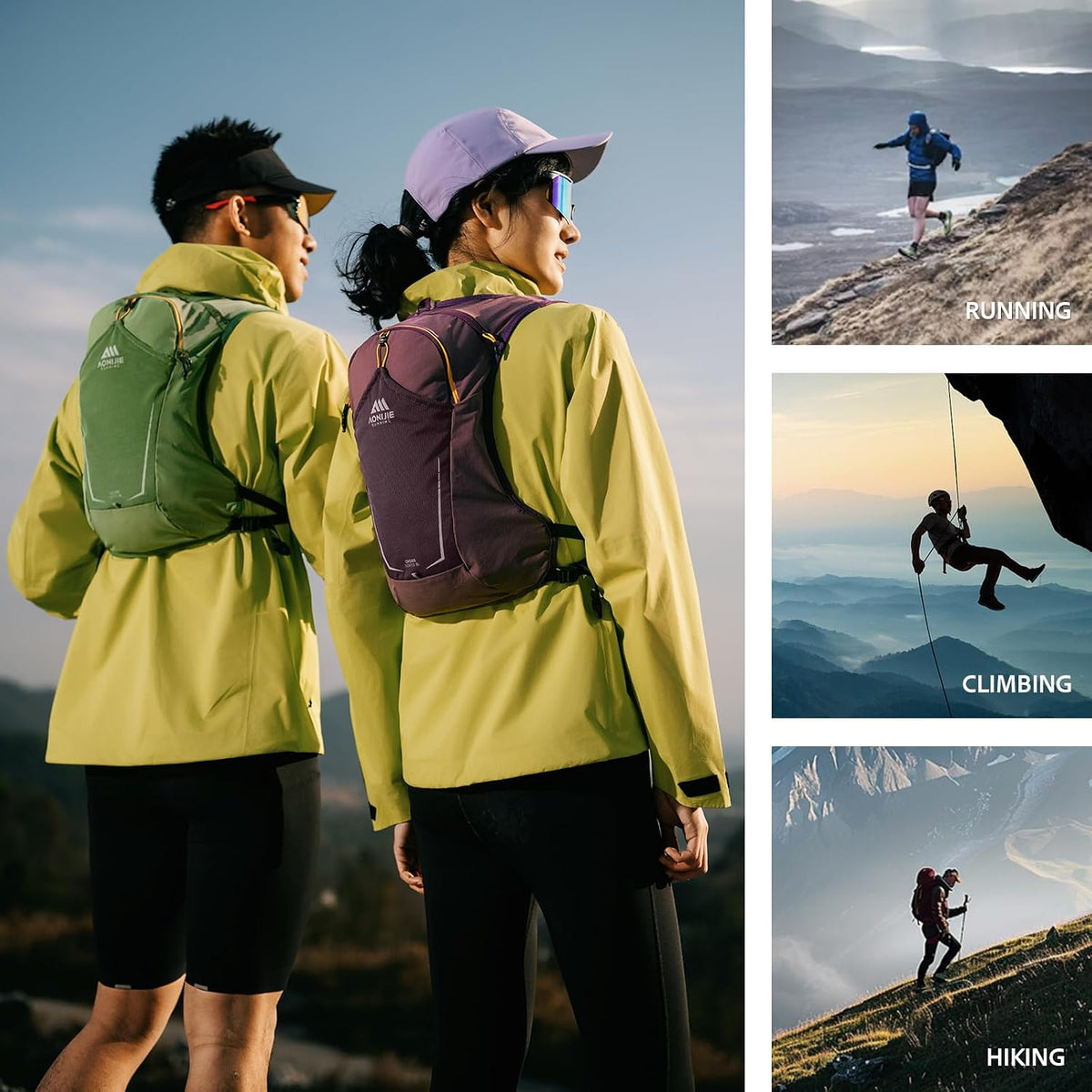 Running Hydration Vest for Women Men 8L Hydration Backpack Hiking